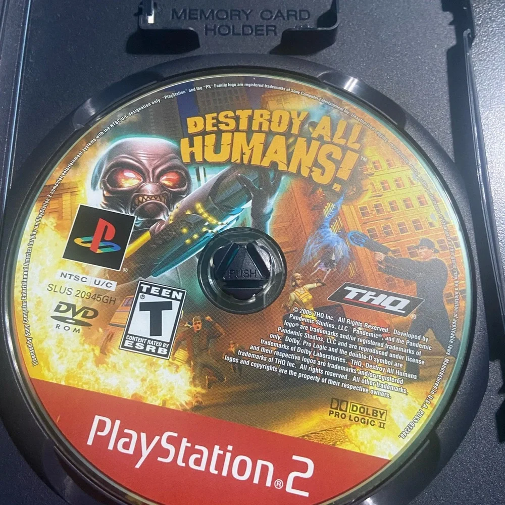 Destroy All Humans! Greatest Hits Game for the Sony play station 2 complete (B1)